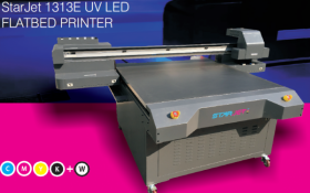 Starjet UV1313 LED Flatbed printer